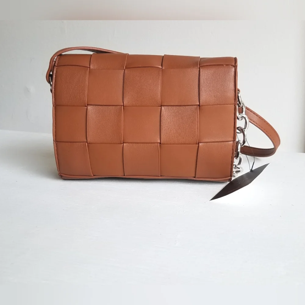 AFKOMST Weave Crossbody Handbag